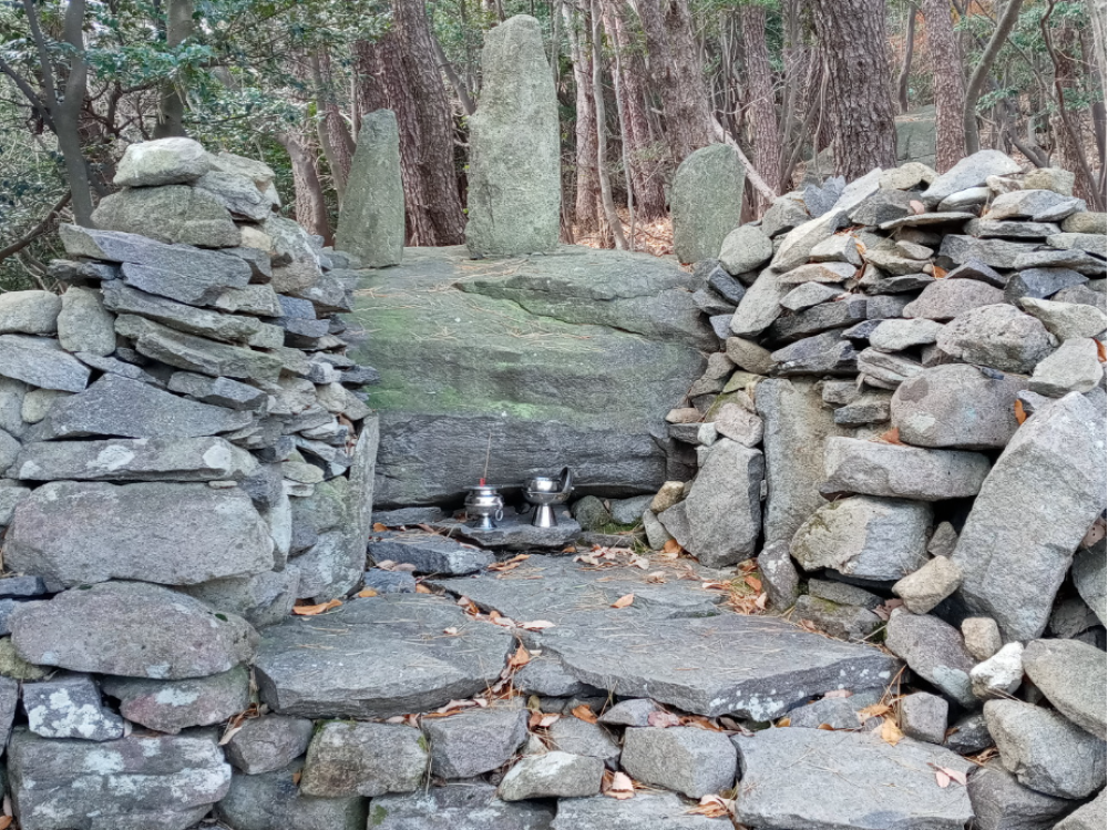 장산 천제단 사진