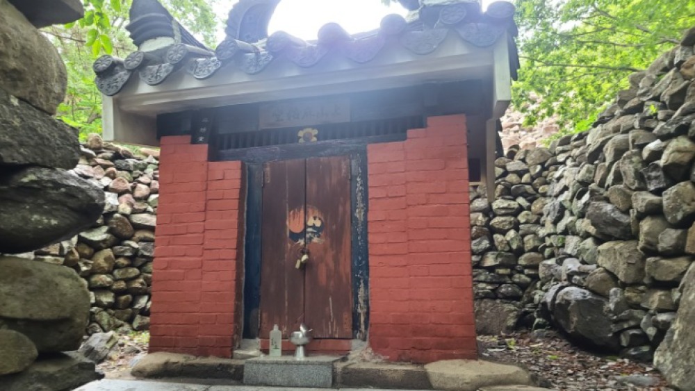 장산 마고당 사진
