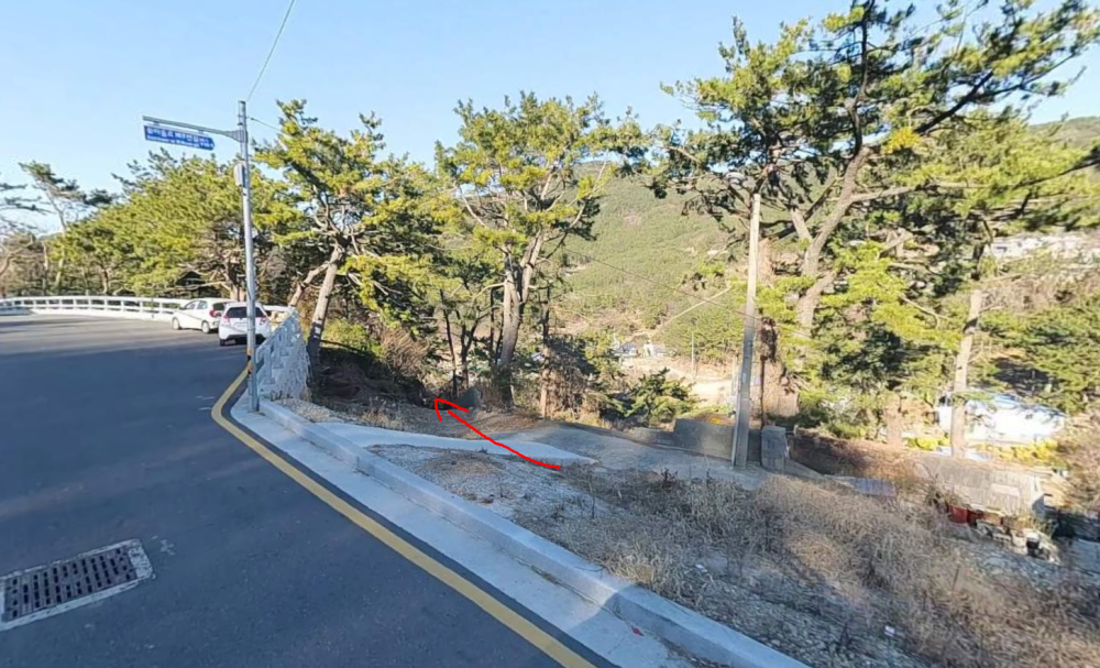 기도터 가는 길