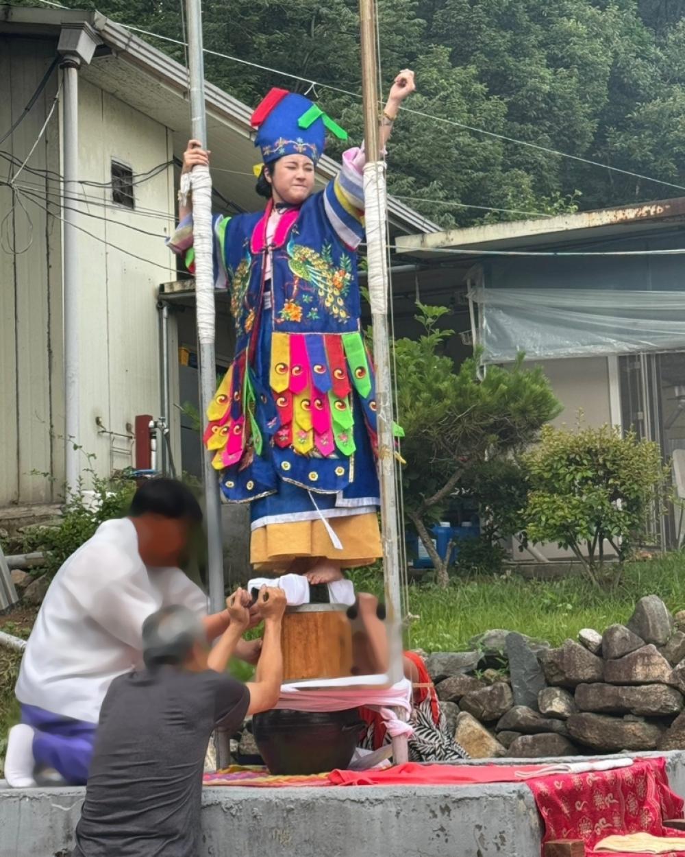 황해도 연백굿 일월정사 사진 6