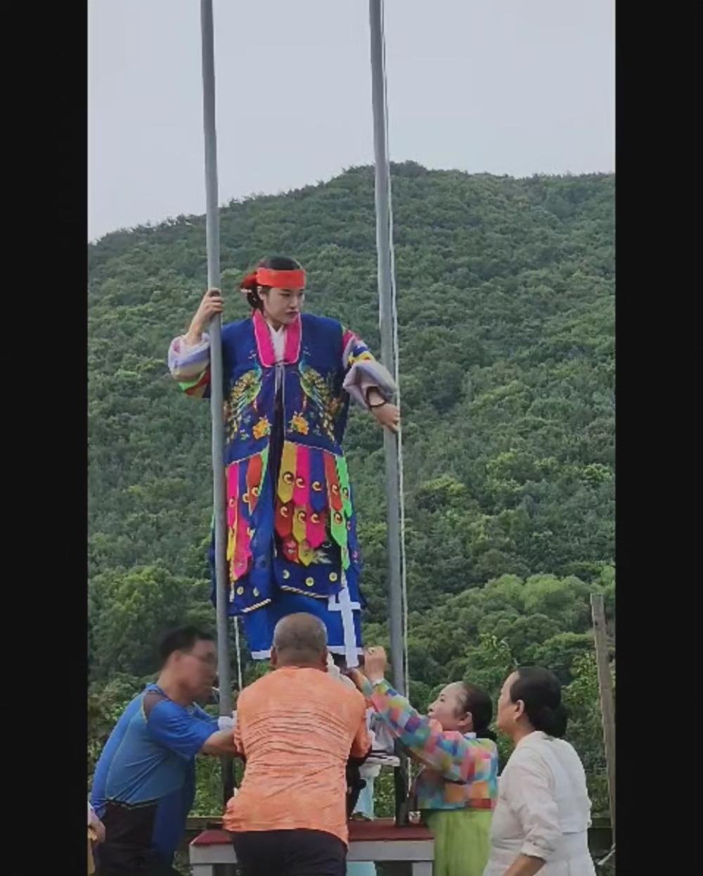 황해도 연백굿 일월정사 사진 1