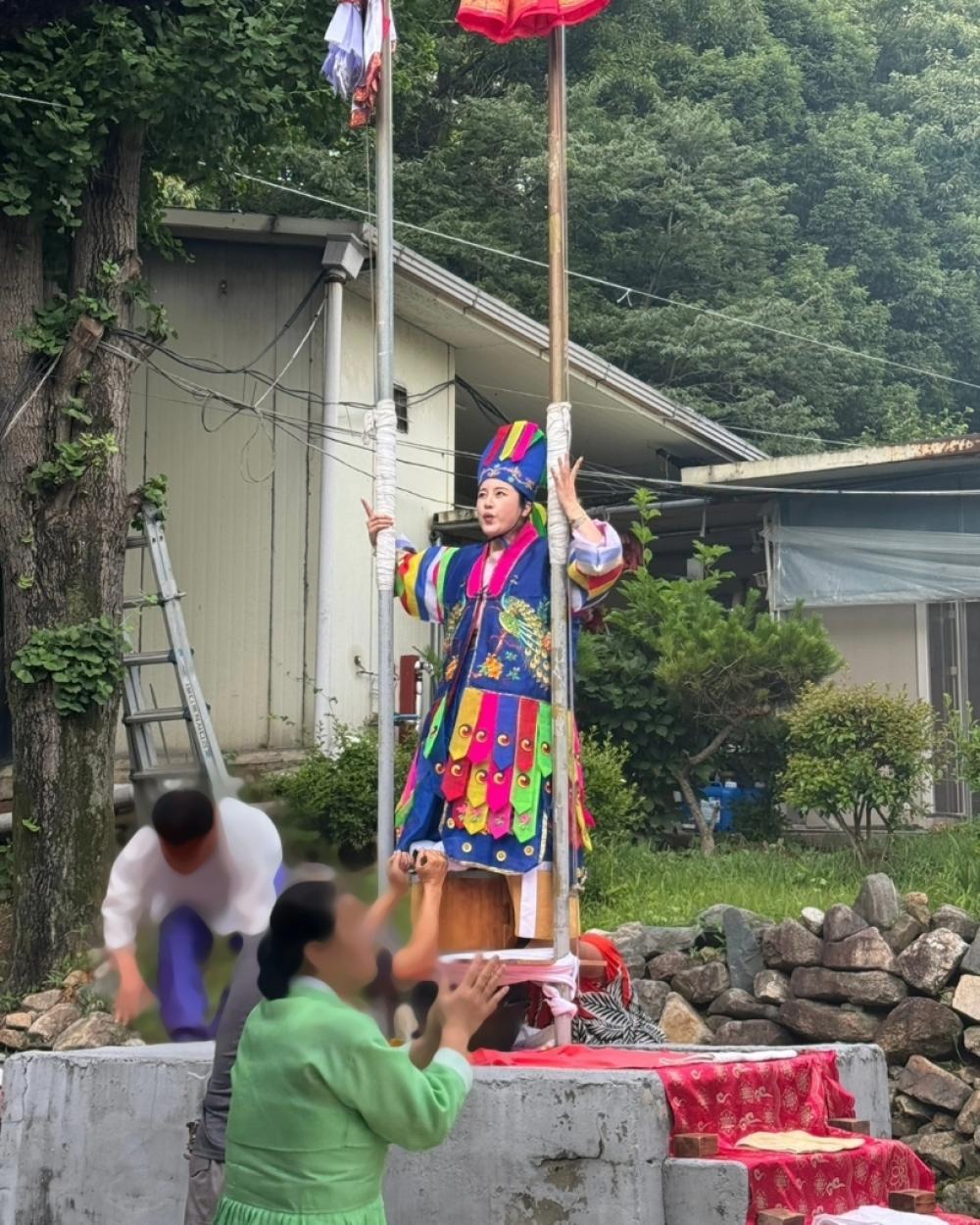 황해도 연백굿 일월정사 사진 7